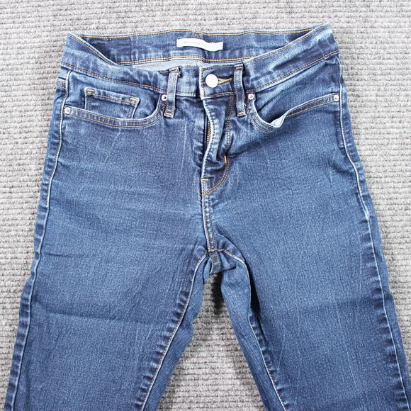 Levi’s Jeans Womens W27 L30 Blue 311 Shaping Skinny Stretch - Picture 3 of 12